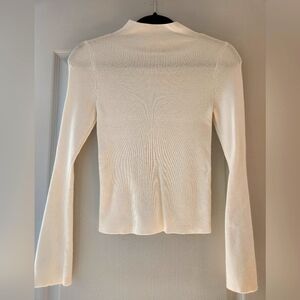 Maeve ivory colored sweater, size XXS